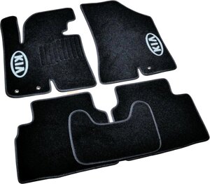 Килимки в салон Kia Sportage (2010-2015) чорні, кт. 5шт