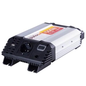 Преобраз. напруги PULSO/IMU 520/12V-220V/500W/USB-5VDC2.0A/мод. хвиля/клеми