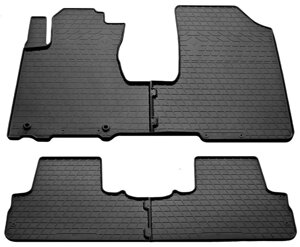 Килимки для Honda CRV з 2007-2012 , колір: чорний, Stingray