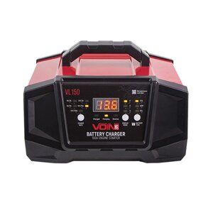 Пуско-зарядне устр-во VOIN VL-150 6&12V/2A-8A-15A/Start-100A/8-180AHR/LCD індик.