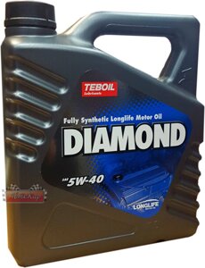 Моторна олива Teboil Diamond 5W40 ємність 4 л.