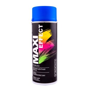 Аерозольна емаль флуоресцентна Maxi Color (400мл) Синій