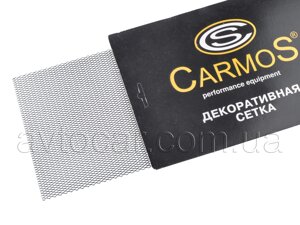Гриль-сітка декоративна Carmos розмір сітки 1*0.2 м, розмір клітинки, колір: чорний