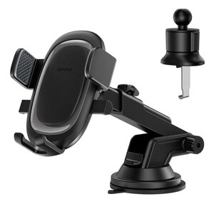 Автотримач для телефона Baseus UltraControl Pro Series Clamp-Type Car Holder Set Cluster (C40351600113-00)