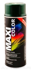 Акрилова фарба Maxi Color RAL6009 колір: зелена-ялинка 400мл.