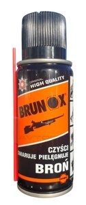 Засіб догляду за зброєю Brunox Gun Care Spray (аерозоль) чистить, змащує, консервує 100мл