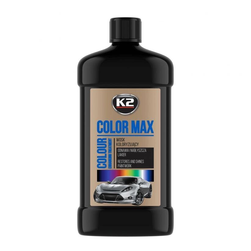 Підфарбувальний автополіроль чорного кольору K2 Color Max 500 мл K025 від компанії Автокар - фото 1