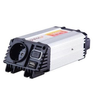 Преобраз. напруги PULSO/IMU 320/12V-220V/300W/USB-5VDC2.0A/мод. хвиля/прикурювач+клеми