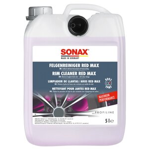 Професійний очисник дисків 5 л SONAX PROFILINE Felgen Reiniger Red Max (231505)