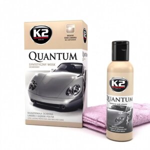 Синтетична поліроль для кузова автомобіля K2 QUANTUM Synthetic protective wax (G010)