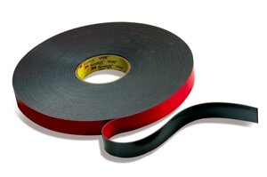 Скотч 3M Automotive Acrylic Foam Tape двосторонній, ширина 6 мм, довжина 5 м, 6008F