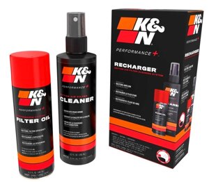 Засіб для фільтрів нульового опору K&N 99-5000EU Filter Care Service Kit (масло + очищувач)