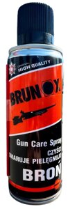 Засіб для догляду за зброєю Brunox Gun Care Spray (аерозоль) чистить, змащує, консервує 200мл