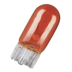 Вказівна лампа розжарювання OSRAM 2827 WY5W 12V W2,1X9,5D 10X10X1