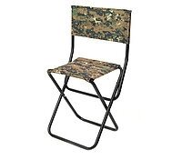 Стілець складаний зі спинкою товста труба