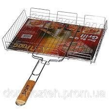 Решітка БАРБЕКЮ 69х41х35х6.5 см, глибока велика, А-плюс