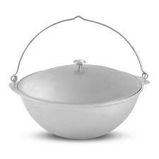 Татарський казан у комплекті кришка та дужка 6 л