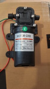 Насос для акумуляторного оприскувача 2203 12 В, 3,1 л/мін. без датчика