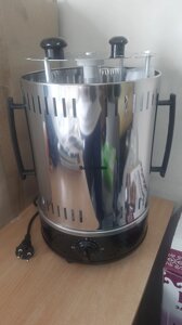 Електрошашличниця 8 шампурів із таймером