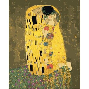 Картина по номерам " Аура поцілунку 2. Густав Клімт "