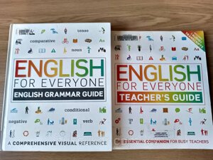 Книга English for Everyone: English Grammar Guide + книга для вчителя ( відповіді ) Б/У