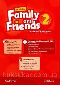 Книга для учителя Family and Friends 2nd Edition 2 Teacher"s Book Plus with Assessment and Resource CD-ROM and Audio CD