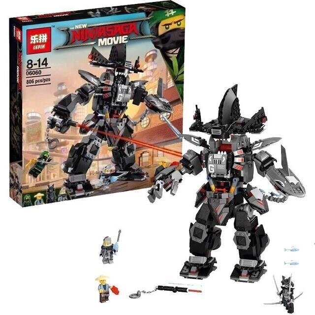 06060/10719 Конструктор Ninjago Movie Lepin / Bela "Робот Гарм" 806 дет. / 774 від компанії Кратус - фото 1