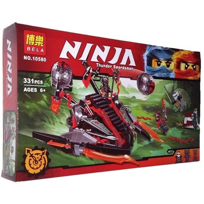 10580 Конструктор Ninjago Bela Червоний загарбник, 331 дет. від компанії Кратус - фото 1
