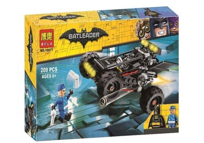 10877 Конструктор Bela 10877 Batman "Пустельний баггі Бетмена" 209 деталей від компанії Кратус - фото 1