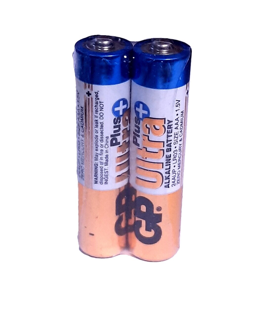 Батарейка GP AAA (LR03) Plus Ultra Alkaline 24AU-S2 (2шт.) від компанії Кратус - фото 1