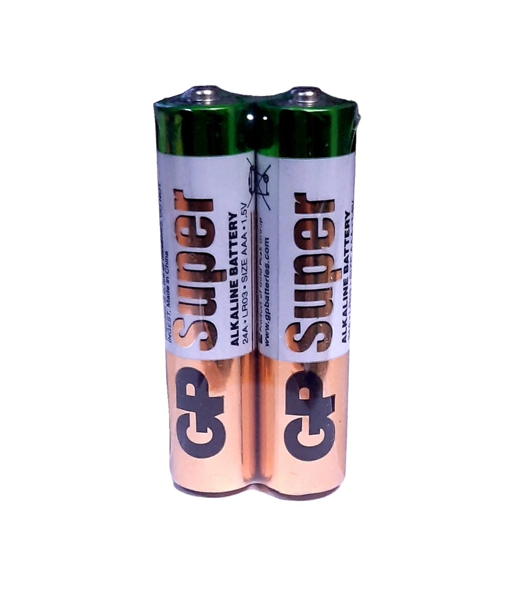 Батарейка GP AAA (LR03) Super Alkaline 24AU-S2 (2шт.) від компанії Кратус - фото 1
