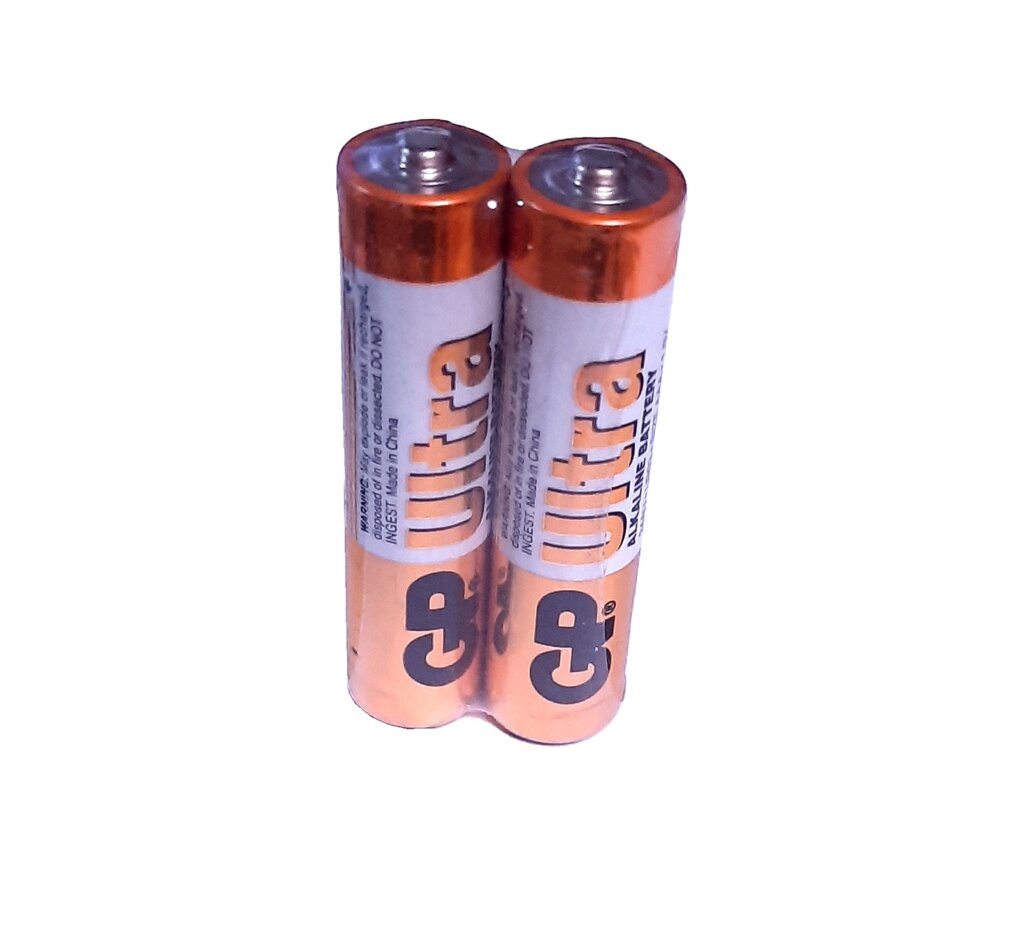 Батарейка GP AAA (LR03) Ultra Alkaline 24AU-S2 (2шт.) від компанії Кратус - фото 1