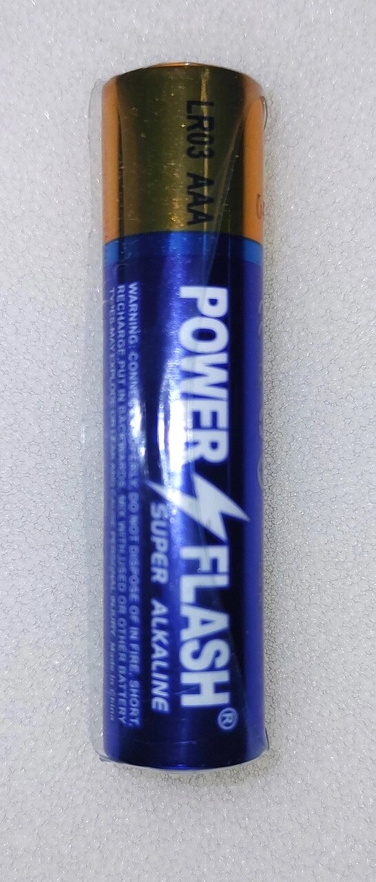 Батарейка лужна Power Flash AAA (1 шт.) від компанії Кратус - фото 1