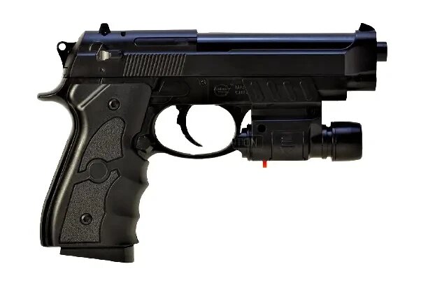 Дитячий іграшковий пістолет Galaxy G. 052BL (Берта) з лазерним прицілом від компанії Кратус - фото 1