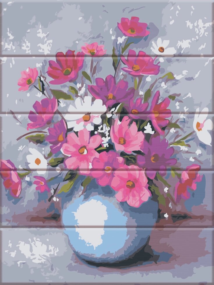 Картина за номерами на дереві ArtStory Тендітні квіти 30х40 см (ASW 149) ##от компании## Кратус - ##фото## 1