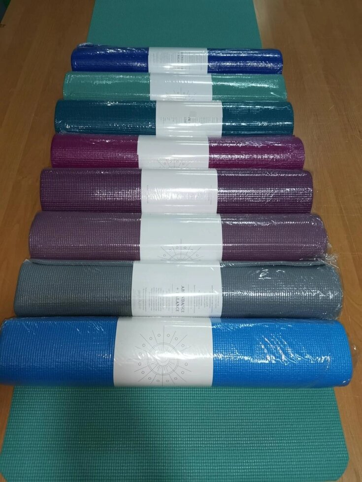 Килимок для йоги/фітнесу BT-SG-0005 PVC 6 мм 173*61 см йогамат від компанії Кратус - фото 1