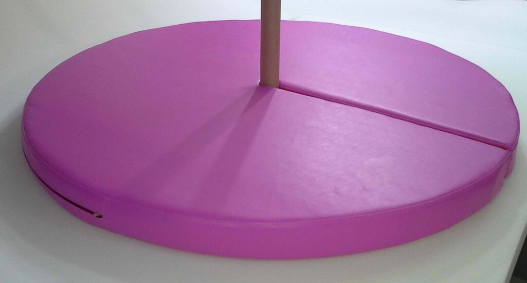 Мат для пілона круглий. Floor-mat для Pole Dance (Полденс 138) від компанії Кратус - фото 1