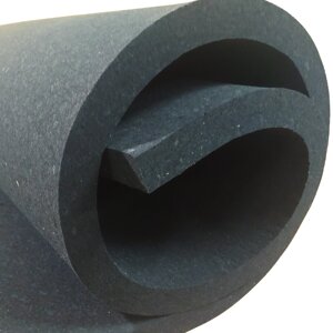 Вторинноспінений поролон ВВППУ графіт 80 кг/м 1х2м 30мм — підвищена жорсткість