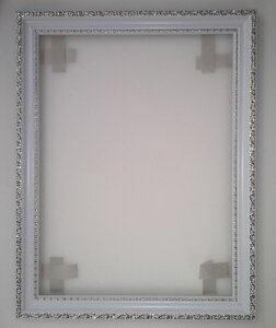 Рамки для картин за номерами Біла 50х65см (БЛ 50x65)