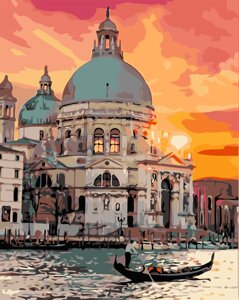 AS 0692 Казкова Венеція Картина за номерами на полотні Art Story 40х50см