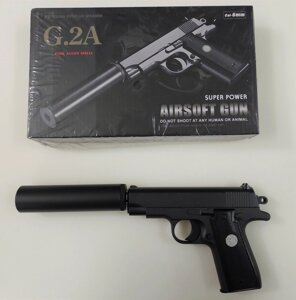 Дитяча іграшка пістолет металеві G. 2A