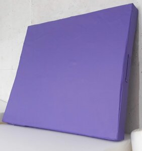 Мат гімнастичний дитячий фіолетовий 1,2х1х0,1м (МФ 120х100х10)