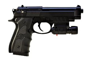 Дитячий іграшковий пістолет Galaxy G. 052BL (Берта) з лазерним прицілом