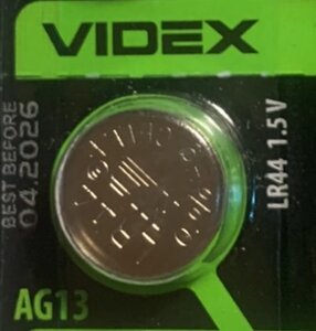 Батарейка Videx AG 13/LR44 1шт.