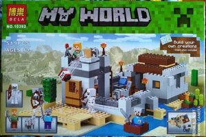 Конструктор Bela My World майнкрафт Пустельний станція 519 деталей (10392)