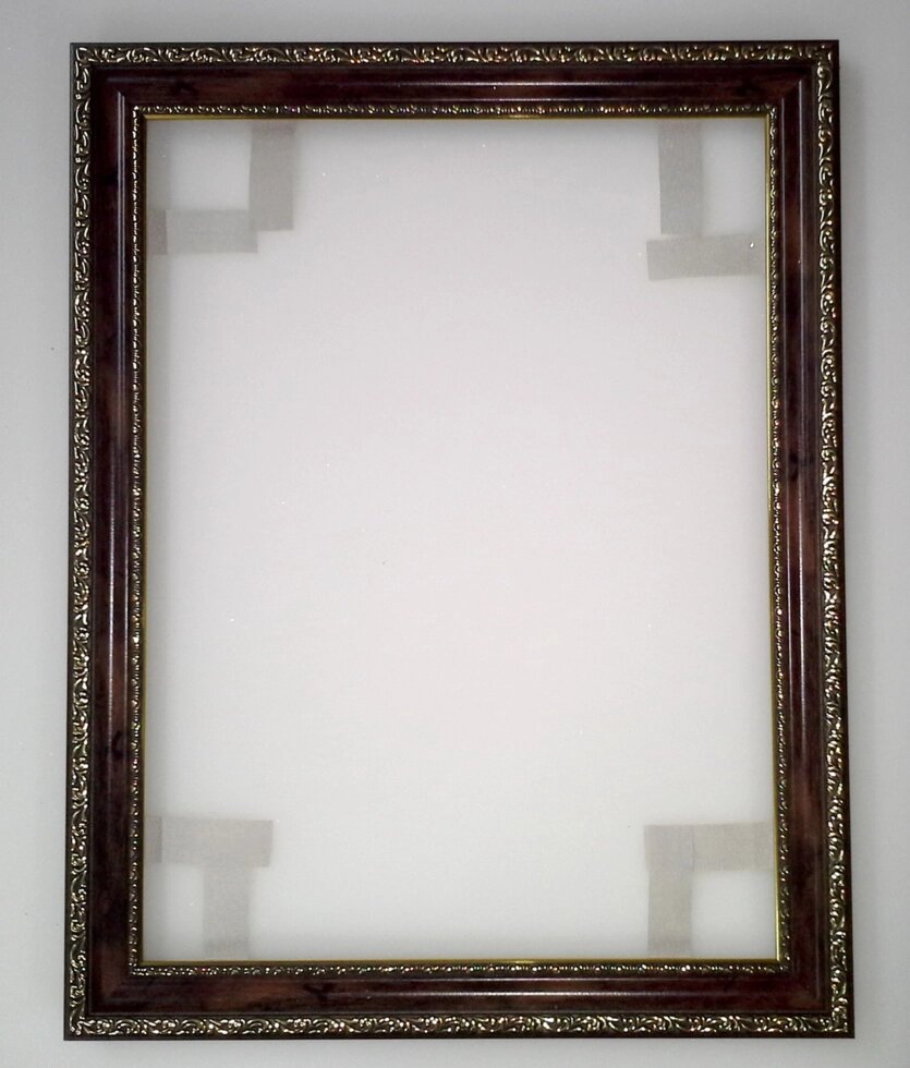 Рамка для картин за номерами Темне дерево 40х50см без скла (ТД 40x50) - гарантія