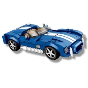 Конструктор TECHNOLOGIE 812 ретро авто Cobra S (312 деталей)