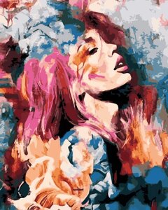 Картина за номерами на полотні Абстрактна краса Art Story 40х50см AS 0197