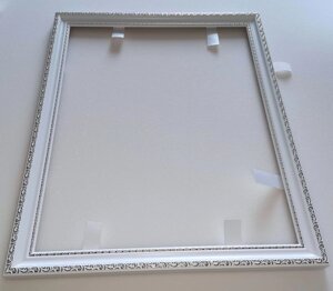 Рамка для картин за номерами Біла 40х50 см (БЛ 40x50)