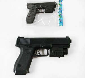 Дитячий іграшковий пістолет із лазером (у пакеті) Р2697